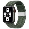 Apple Watch 38/ 40/ 41 mm Fabric szövet óraszíj - zöld