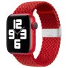 Apple Watch (38/40/41/42mm(Series 10) Fabric szövet óraszíj - piros