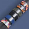 Apple Watch (38/40/41/42mm(Series 10) Fabric szövet óraszíj - kék