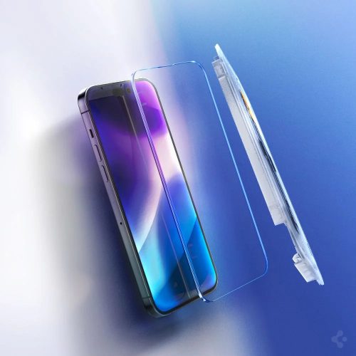 iPhone 14 Pro  Max Spigen Glas.TR EZ Fit kijelzővédő üvegfólia- 2db