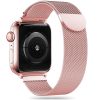 Apple Watch Tech-Protect Elegáns Milánói Fém Szíj 8 / 9 / 10 / 11 / SE (40 / 41 / 42 MM) - rosegold
