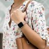 pple Watch 4 / 5 / 6 / 7 / SE (38 / 40 / 41 mm) Tech-Protect Thin Milanes óraszíj Blush Gold