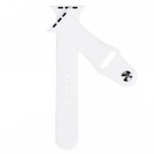 Apple Watch szíj Szilikon 38/40/41/42mm(Series 10) - fehér