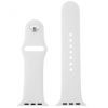 Apple Watch szíj Szilikon (38/40/41/42mm(Series 10) - fehér