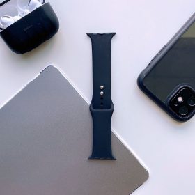   Apple Watch szíj Tech-Protect Iconband 42/ 44/ 45/ 46 /49 mm - fekete
