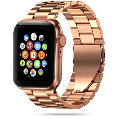 TECH-PROTECT Stainless Apple Watch 1/2/3/4/5/6 (38/40/41MM) Rózsa arany