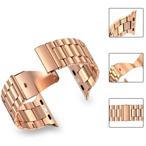 TECH-PROTECT Stainless Apple Watch szíj 38/40/41/42mm(Series 10) - rosegold