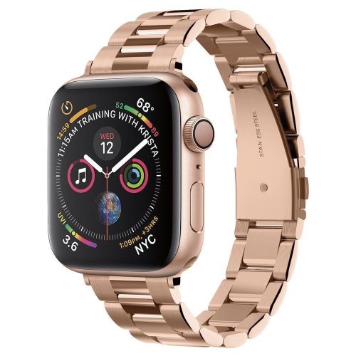Spigen Modern Fit Apple Watch óraszíj 3/4/5/6/7/SE (38/40/41 mm) rózsa arany