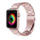 Apple Watch szíj 42/ 44/ 45/ 46 /49 mm rozsdamentes, vastag acél szíj- rosegold