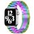 Apple Watch rozsdamentes vastag acél szíj szivárvány 38mm / 40mm / 41mm