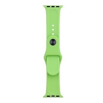 Tactical szilikon Apple Watch 3/4/5/6/7/SE 42/44/45 mm zöld szíj