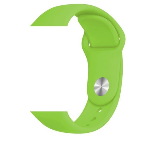 Apple Watch 38/ 40/ 41 mm szilikon óraszíj zöld színű Alphajack