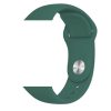 Apple Watch szíj Szilikon 42/ 44/ 45/ 46 /49 mm - olivazöld