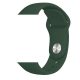 Apple Watch szíj Szilikon (38/40/41/42mm(Series 10) - katonazöld