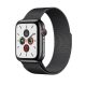 Milánói Apple Watch szíj 38/ 40/ 41 mm - fekete 