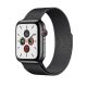Apple Watch DUX DUCIS Milánói 42/ 44/ 45/ 46 /49 mm fém - fekete 