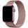 Tactical Loop Slim rozsdamentes acél óraszíj Apple Watch 42/44/45  mm Rózsaarany