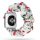 Apple Watch 38/ 40/ 41mm Frilly Szövet szíj, Szivárvány mintás