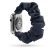 Apple Watch 42/ 44/ 45/ 49mm Frilly Szövet szíj, Fekete