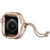 Apple Watch szíj (38/40/41/42mm(Series 10) karkötő formájú fém - rosegold