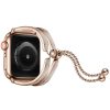 Apple Watch szíj 38/ 40/ 41 mm karkötő formájú fém - rosegold