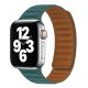 Apple Watch 38/ 40/ 41 mm Türkiz Zöld Loop mágneses óraszíj