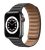 Apple Watch szíj, 42/ 44/ 45/ 49 mm mágneses óraszíj - fekete