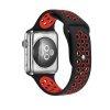 Tactical Double szilikon Apple Watch 1/2/3 42mm fekete/sárga szíj