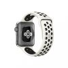 Tactical Double szilikon Apple Watch 1/2/3 42mm fekete/sárga szíj