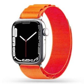   Apple Watch szíj (42/44/45/46/49mm) Alpesi szövet - narancs