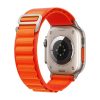 Apple Watch szíj (42/44/45/46/49mm) Alpesi szövet - narancs