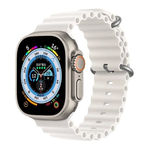 Apple Watch, Dux Ducis szíj Ocean (42/44/45/46/49mm) - fehér