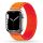 Apple Watch szíj (38/40/41/42mm(Series 10) Alpesi szövet - narancs