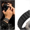 Apple Watch szíj (38/40/41/42mm(Series 10) Alpesi szövet - fekete