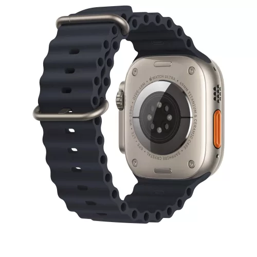 Apple Watch szíj Ocean 38/40/41/42mm(Series 10) - fekete