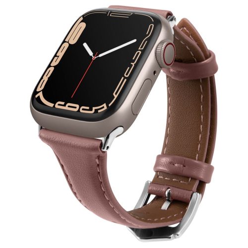 Apple Watch 38/ 40/ 41 mm Spigen Cyrill Kajuk óraszíj rózsaszín