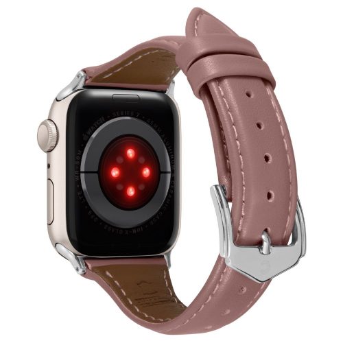 Apple Watch 38/ 40/ 41 mm Spigen Cyrill Kajuk óraszíj rózsaszín