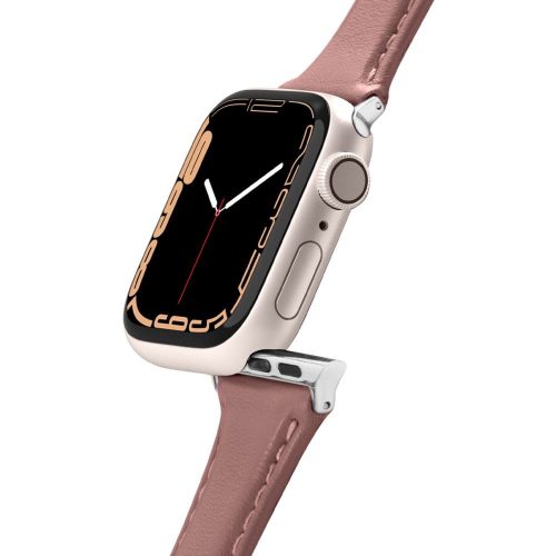 Apple Watch 38/ 40/ 41 mm Spigen Cyrill Kajuk óraszíj rózsaszín