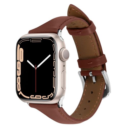 Apple Watch 38/ 40/ 41 mm Spigen Cyrill Kajuk óraszíj krém szín