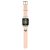 Apple Watch 38/ 40/ 41 mm Karl Lagerfeld Choupette Head óraszíj rózsaszín