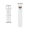 Apple Watch szíj (38/40/41/42mm(Series 10) Karl Lagerfeld Choupette Head fehér