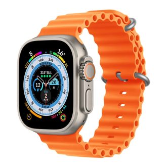 Apple Watch szíj Ocean (42/44/45/46/49mm) - narancssárga