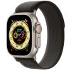 Apple Watch szíj (42/44/45/49mm) Terep pánt fekete-narancs