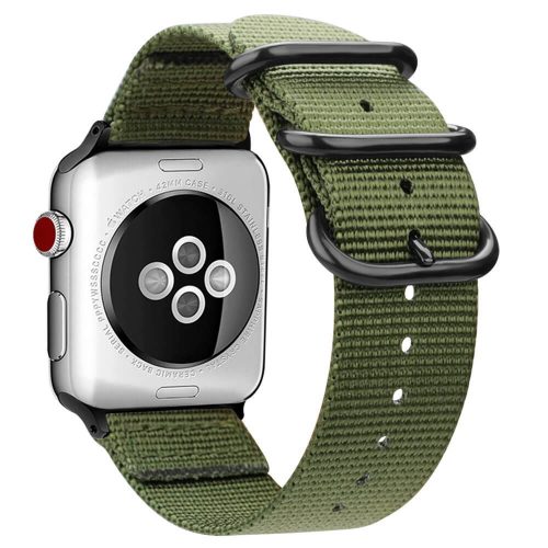 Apple Watch (42/44/45/49mm) cserkész szíj, zöld