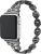 Apple Watch 38/ 40/ 41 mm, Diamond rozsdamentes acél szíj, ezüst
