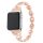 Apple Watch szíj 38/ 40/ 41 mm, Diamond rozsdamentes acél - rosegold