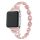 Apple Watch 38/ 40/ 41 mm, Diamond rozsdamentes acél szíj, pink