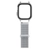 Spigen Metal Fit Pro Apple Watch tok és óraszíj  44/ 45 mm - ezüst