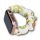 Apple Watch (38/40/41/42mm(Series 10) Frilly Szövet szíj, Kivi mintás
