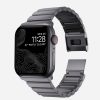 Nomad Aluminum Apple Watch szíj 42/ 44/ 45/ 49 mm Space Grey